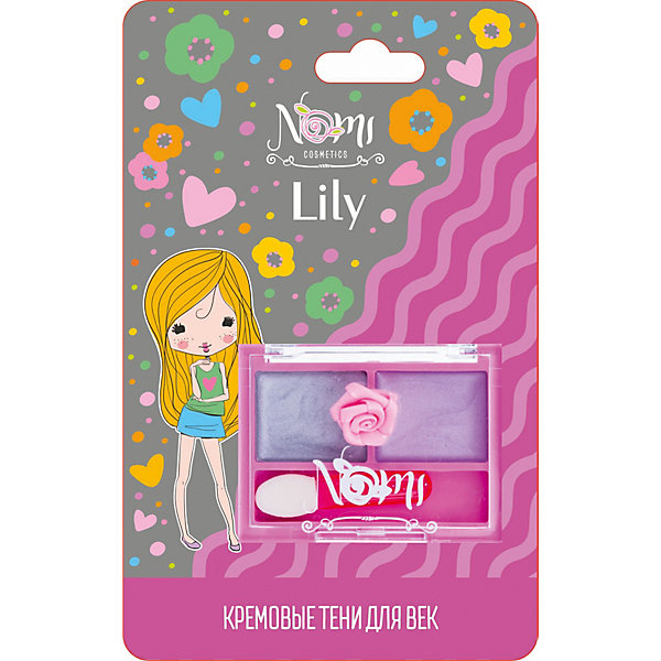 

Тени для век Nomi Lily, 3 г