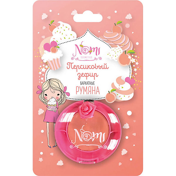

Румяна Nomi Персиковый зефир, 3 г