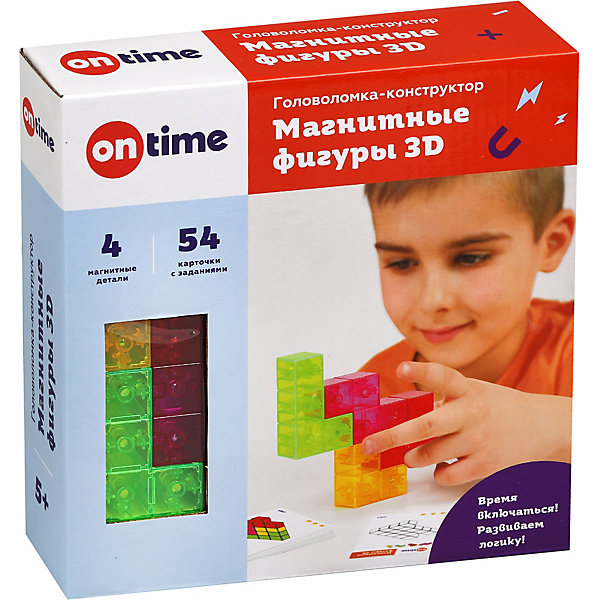 

Головоломка On Time Магнитные фигуры 3D