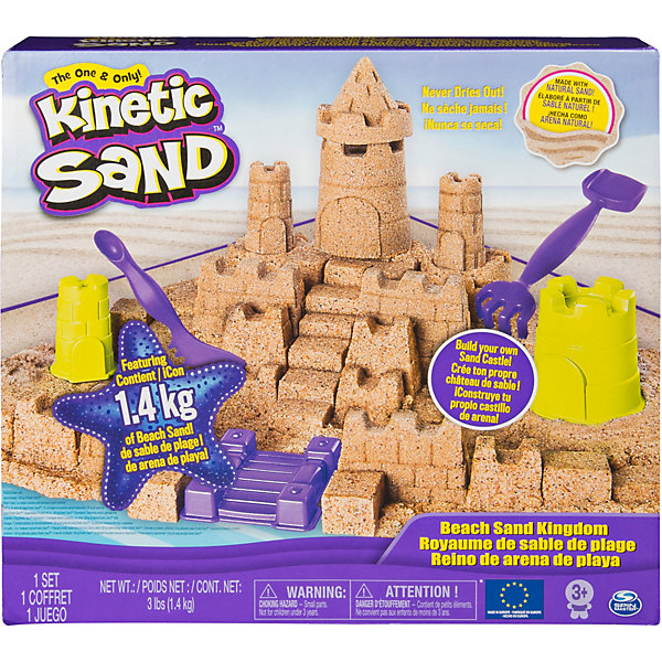 фото Кинетический песок spin master песчаный замок