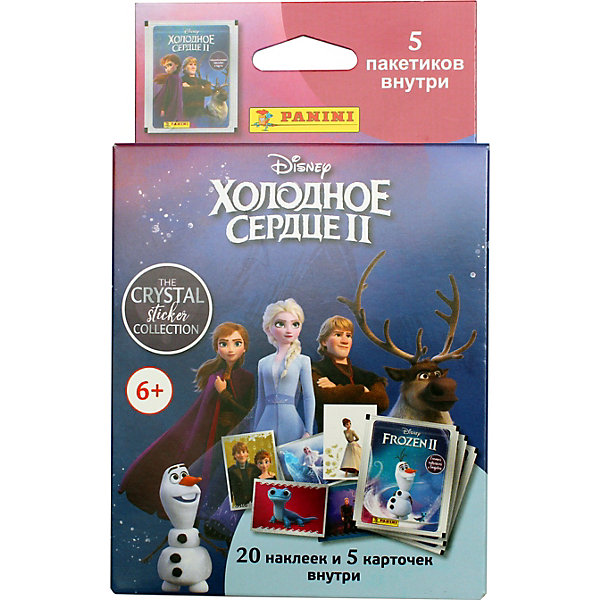 

Блистер с наклейками Panini Hybrid "Холодное сердце 2", 5 пакетиков