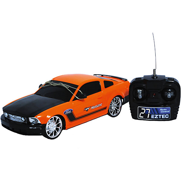 

Радиоуправляемая машинка Eztec Ford Mustang, 1:15, Разноцветный, Радиоуправляемая машинка Eztec Ford Mustang, 1:15