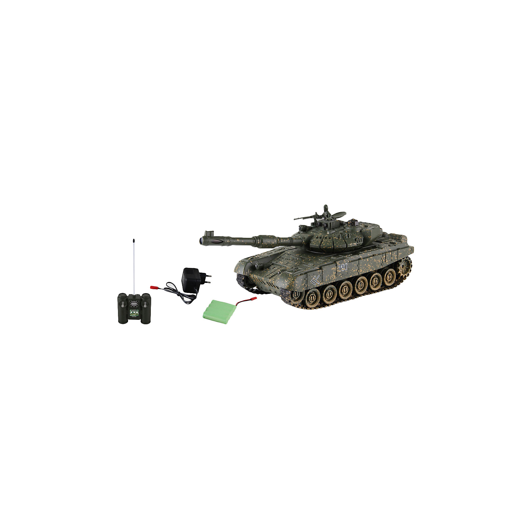 фото Радиоуправляемый танк eztec т-90, 33 см