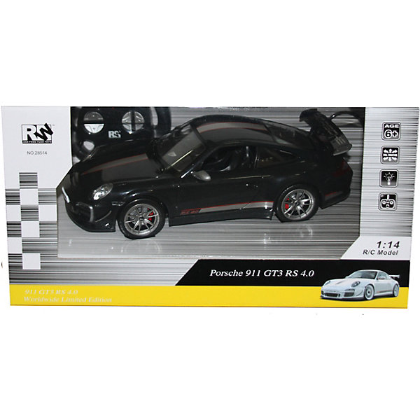 

Радиоуправляемая машинка Eztec Porsche 911, 1:14, Разноцветный, Радиоуправляемая машинка Eztec Porsche 911, 1:14