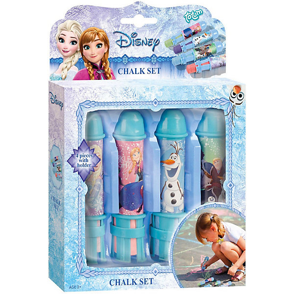 

Набор для творчества SIDEWALK CHALK WITH HOLDERS FROZEN, Разноцветный, Набор для творчества SIDEWALK CHALK WITH HOLDERS FROZEN