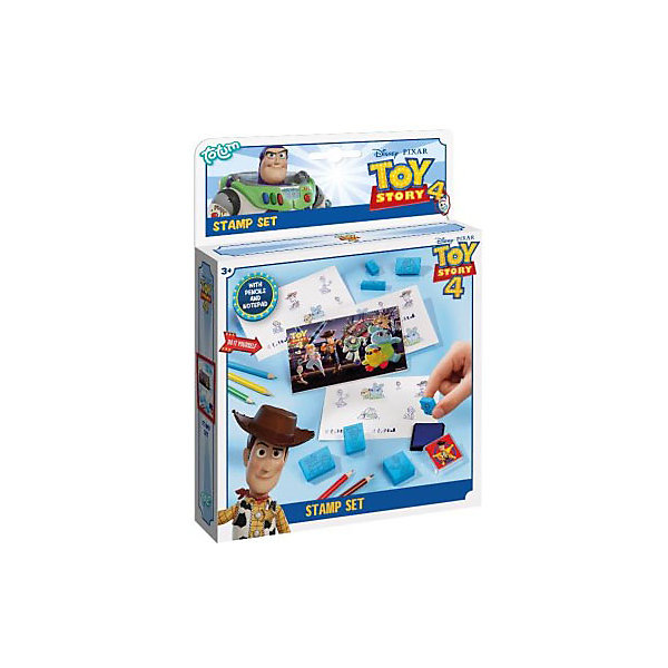 

Набор для творчества Toy story 4 Totum stamp set, Разноцветный, Набор для творчества Toy story 4 Totum stamp set