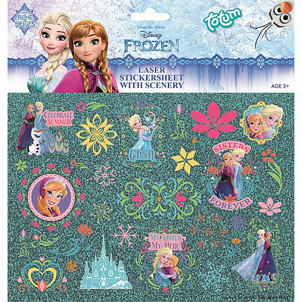 

Набор наклеек FROZEN LASER STICKERS, Набор наклеек FROZEN LASER STICKERS.
