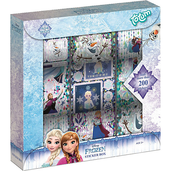 фото Коробка с наклейками totum frozen sticker box