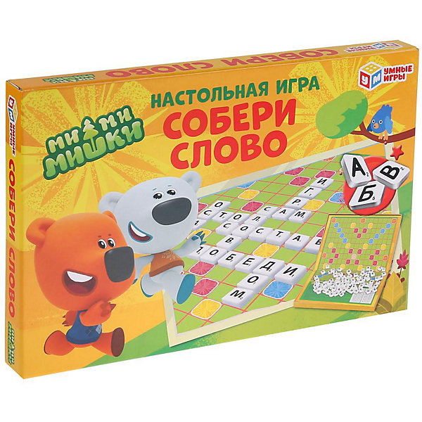 

Настольная игра Умка "Ми-ми-мишки. Собери слово, Настольная игра Умка "Ми-ми-мишки. Собери слово"