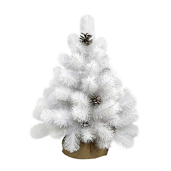 фото Сосна искусственная beatrees white crystal, 0,6 м