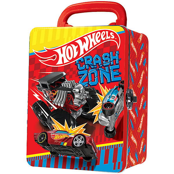 

Портативный кейс для хранения Hot Wheels, Красный, Портативный кейс для хранения Hot Wheels