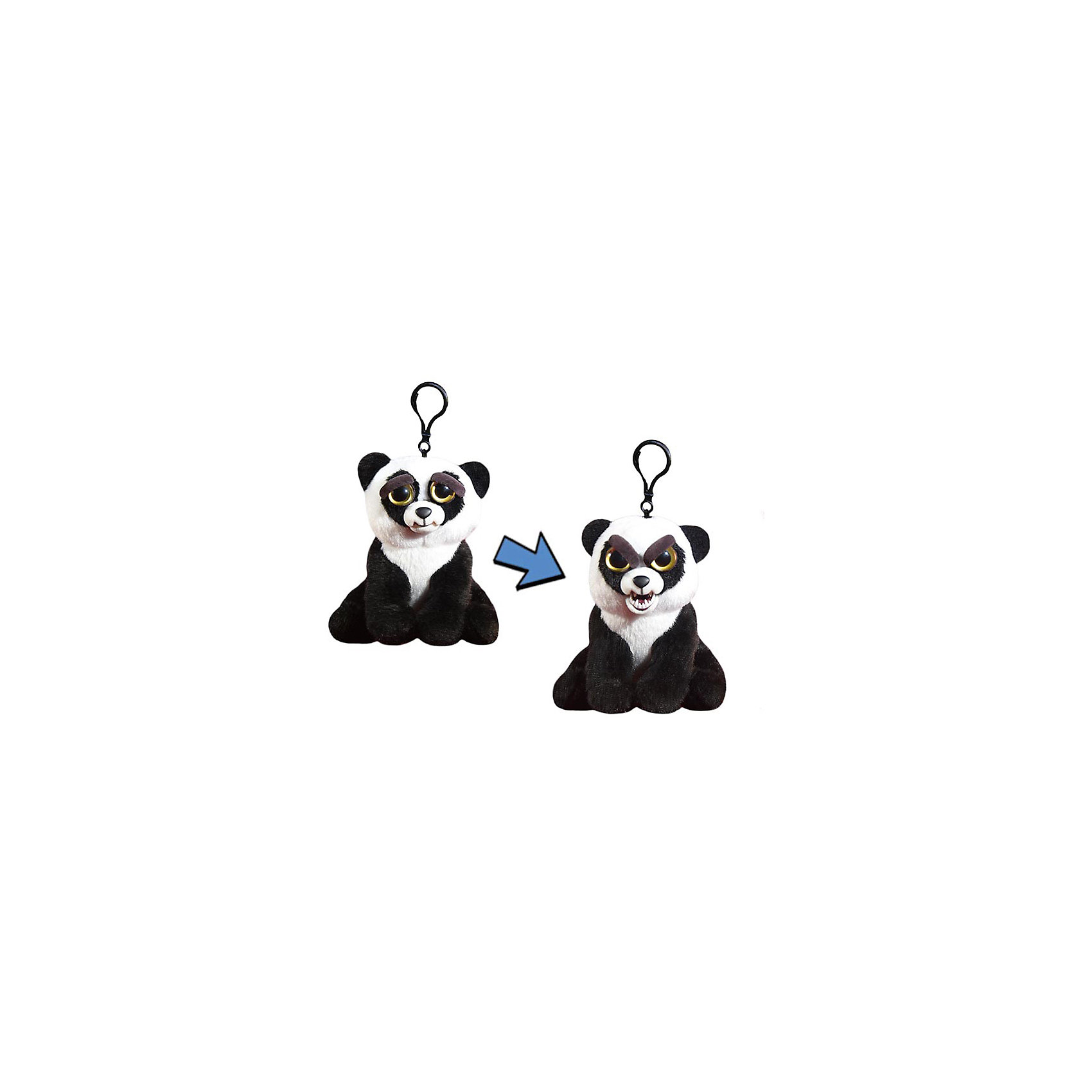 фото Мягкая игрушка-брелок feisty pets панда, 11 см
