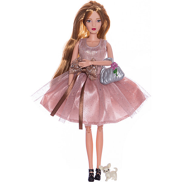 Кукла "Эмили. Розовая серия" с аксессуарами, 30см Junfa Toys 16690147
