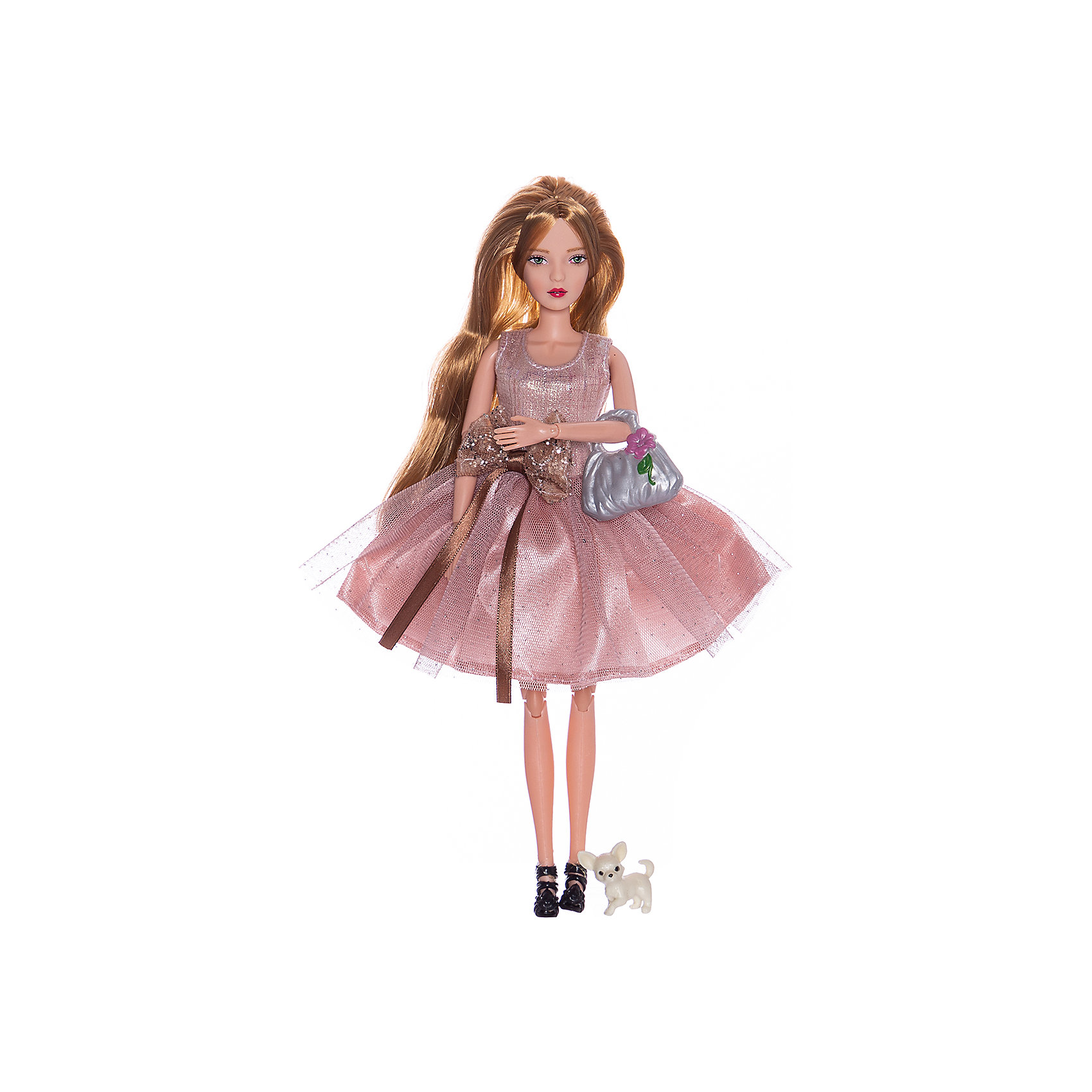 Кукла "Эмили. Розовая серия" с аксессуарами, 30см Junfa Toys 16690147