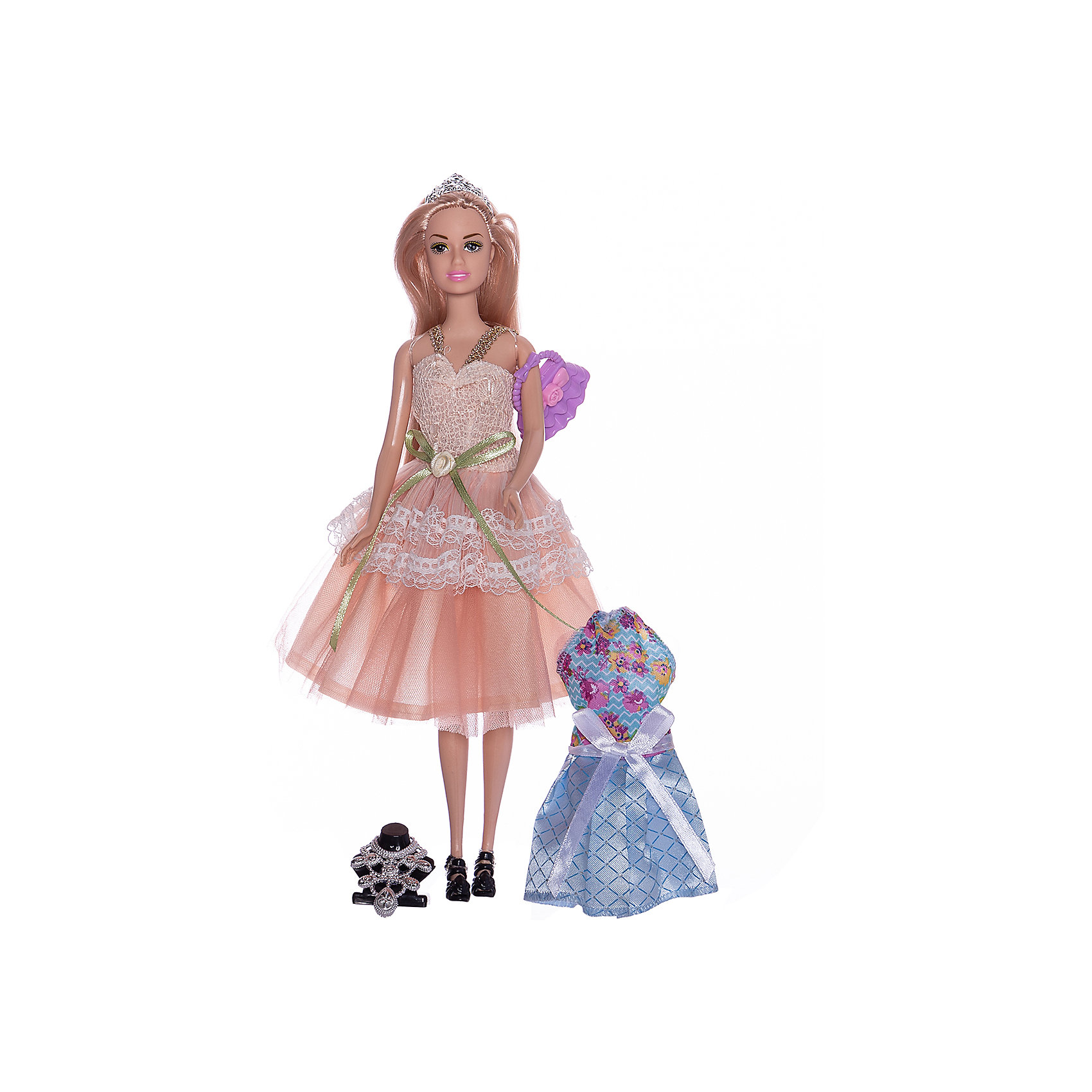 Кукла "Розовая серия" Эмили с аксессуарами, 30 см Junfa Toys 16690160