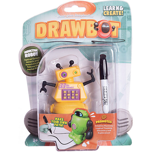 

Индуктивный робот Junfa Toys Drawbot, Разноцветный, Индуктивный робот Junfa Toys Drawbot