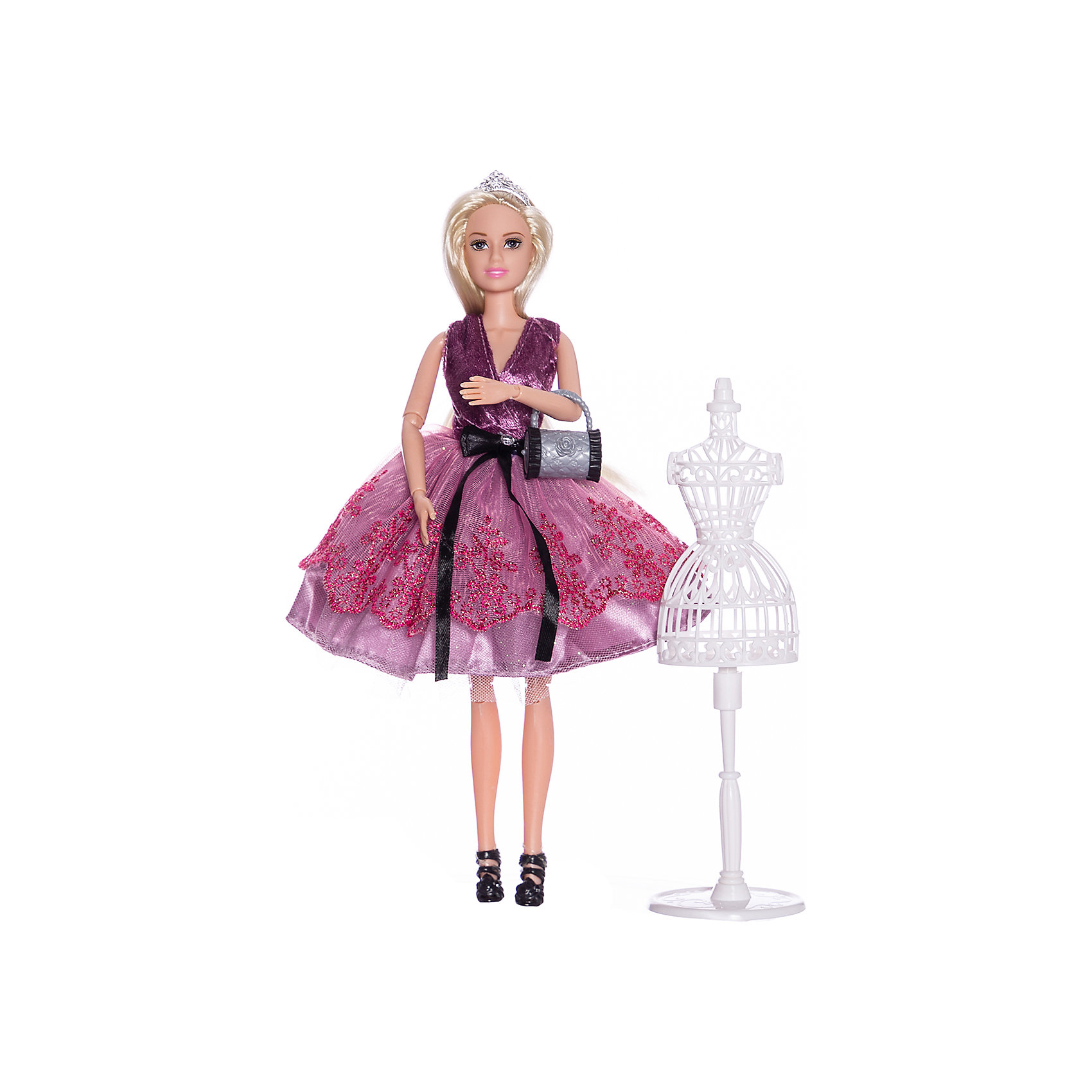 Кукла "Сиреневая серия" Эмили с аксессуарами, 30 см Junfa Toys 16690186