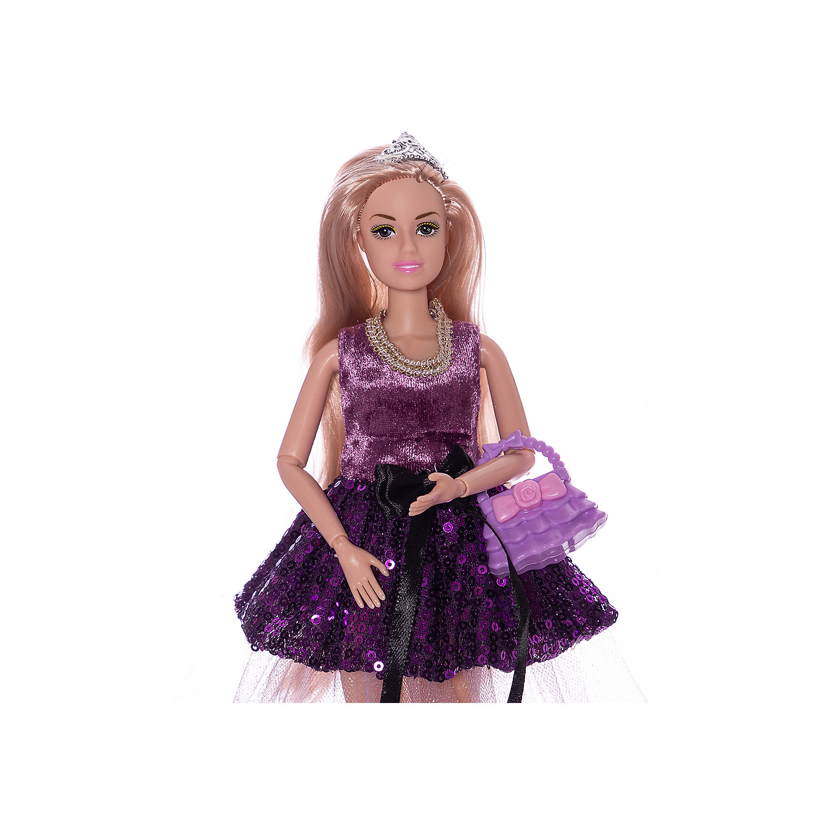 Кукла "Сиреневая серия" Эмили с аксессуарами, 30 см Junfa Toys 16690187
