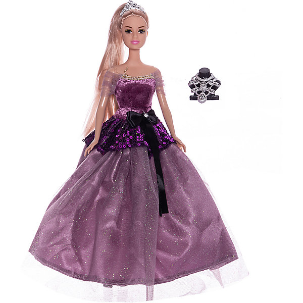 Кукла "Сиреневая серия" Эмили с аксессуарами, 30 см Junfa Toys 16690188