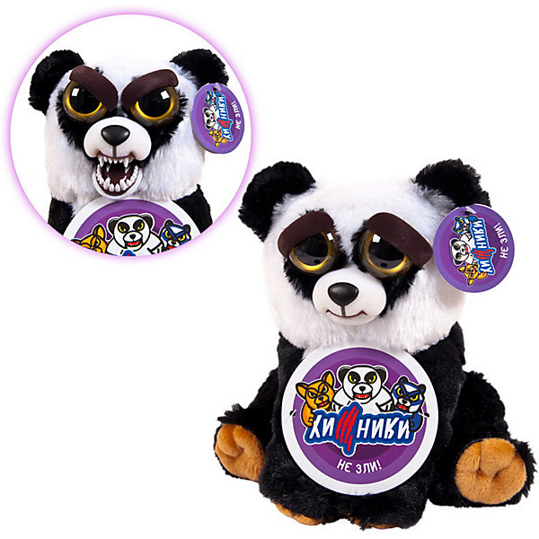 

Мягкая игрушка ABtoys "Хищники" Панда, 20 см, Черный, Мягкая игрушка ABtoys "Хищники" Панда, 20 см