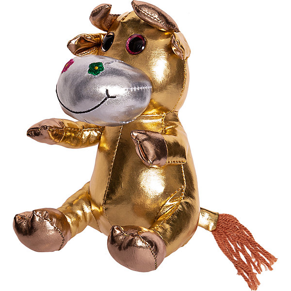 

Мягкая игрушка ABtoys "Символ года 2021!" Коровка, 16 см, Золотой, Мягкая игрушка ABtoys "Символ года 2021!" Коровка, 16 см