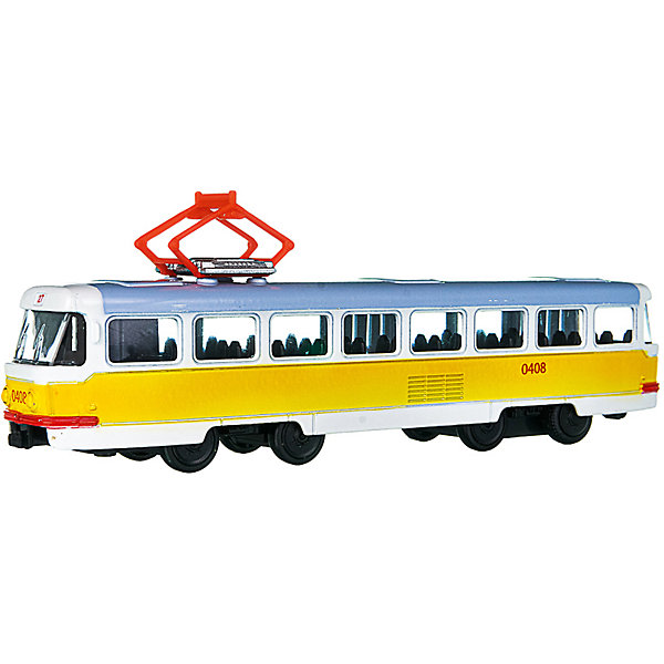 

Коллекционная машина Serinity Toys Трамвай, 1:87, Желтый, Коллекционная машина Serinity Toys Трамвай, 1:87