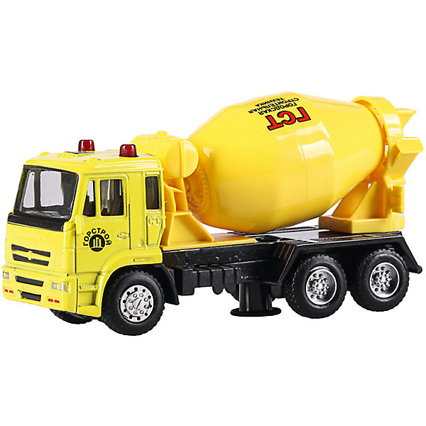 

Коллекционная машина Serinity Toys Бетономешалка КАМАЗ, 1:54, Желтый, Коллекционная машина Serinity Toys Бетономешалка КАМАЗ, 1:54