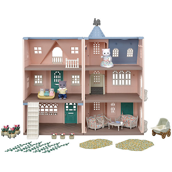 

Игровой набор Sylvanian Families Праздничный коттедж, Синий, Игровой набор Sylvanian Families Праздничный коттедж