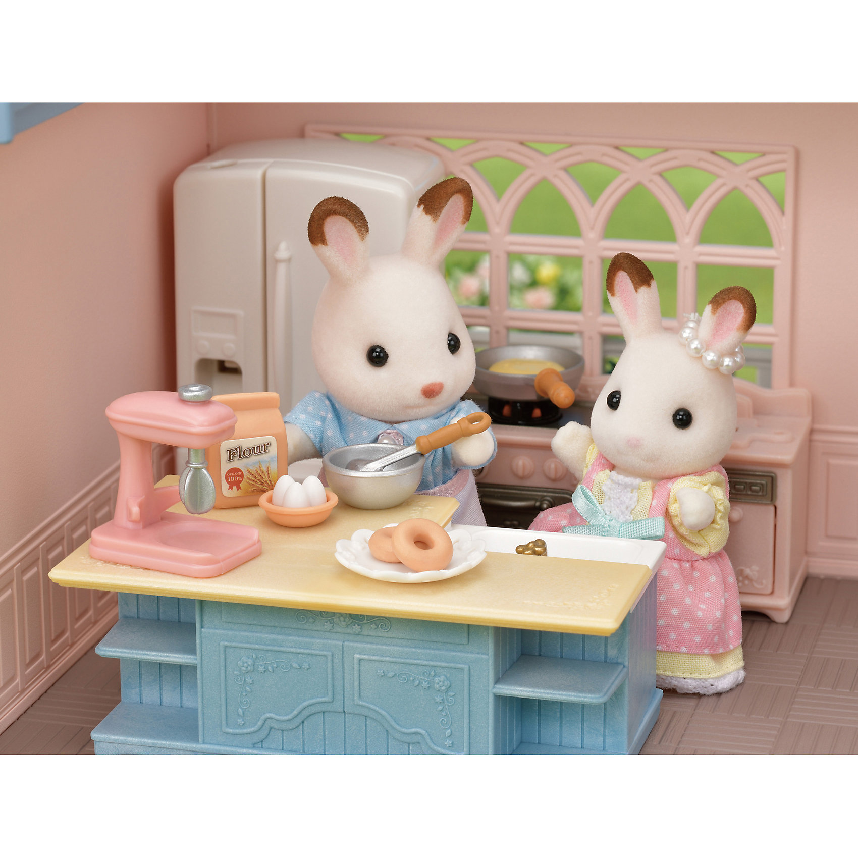 фото Игровой набор sylvanian families праздничный коттедж эпоха чудес