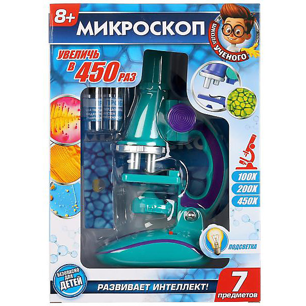 

Микроскоп с подстветкой Играем вместе