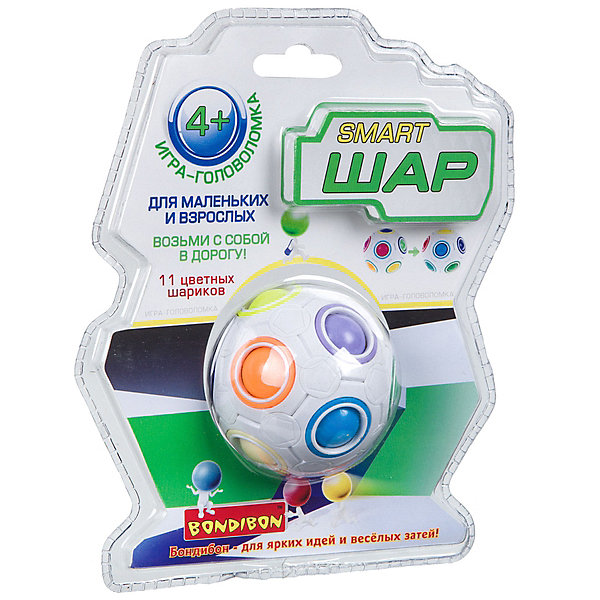 

Игра-головоломка Bondibon "Smart шар, Игра-головоломка Bondibon "Smart шар"