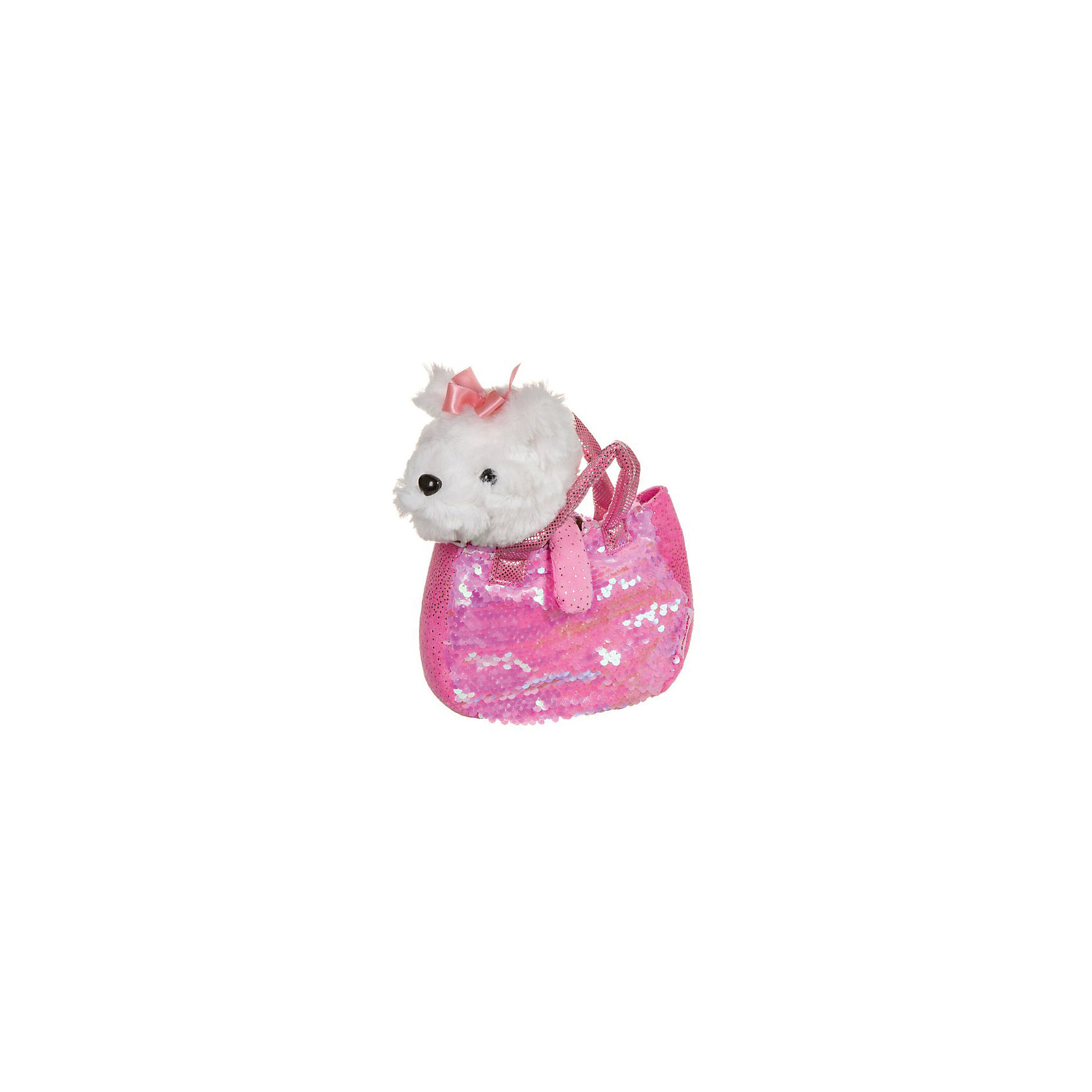 Мягкая игрушка "Милота" Собачка в сумке, 19 см BONDIBON 16706853