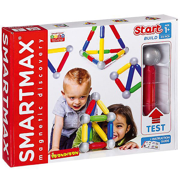 

Магнитный конструктор Bondibon SmartMax Start, 23 детали