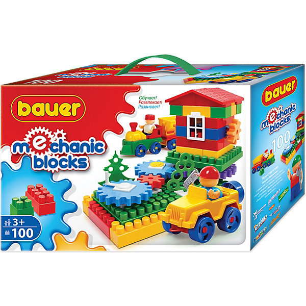 

Конструктор Bauer Mechanic Избушка, 100 деталей