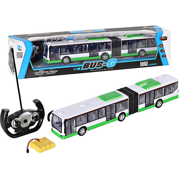 фото Радиоуправляемая игрушка sy cars автобус, свет, звук -