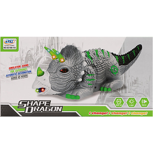 

Динозавр Наша Игрушка, Разноцветный, Динозавр Наша Игрушка