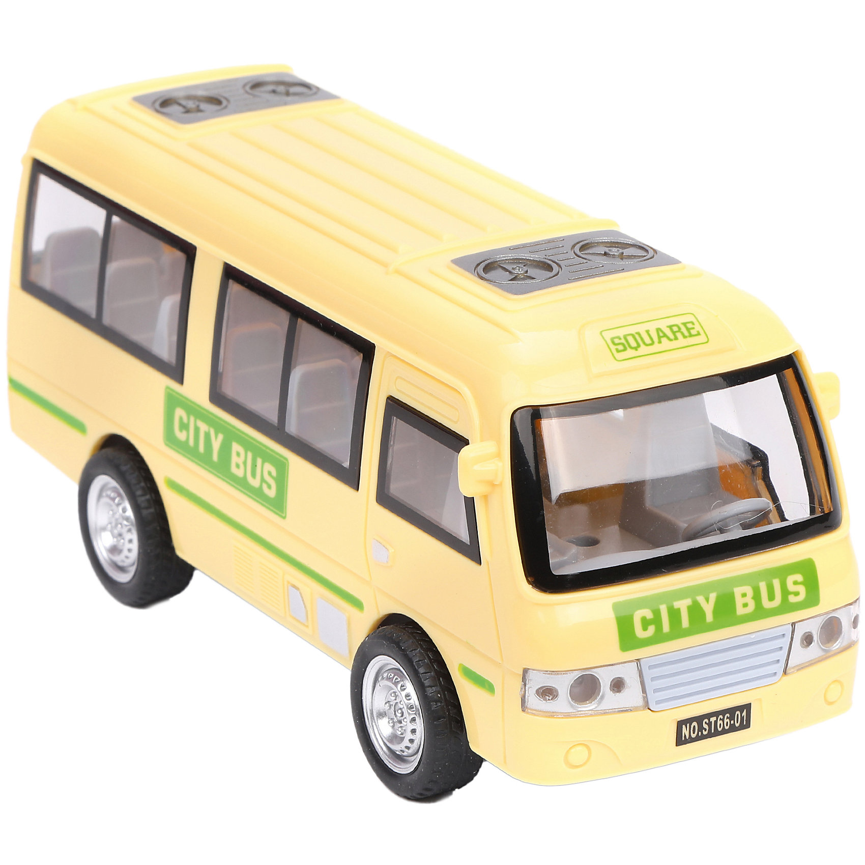 фото Автобус наша игрушка city bus, инерционный