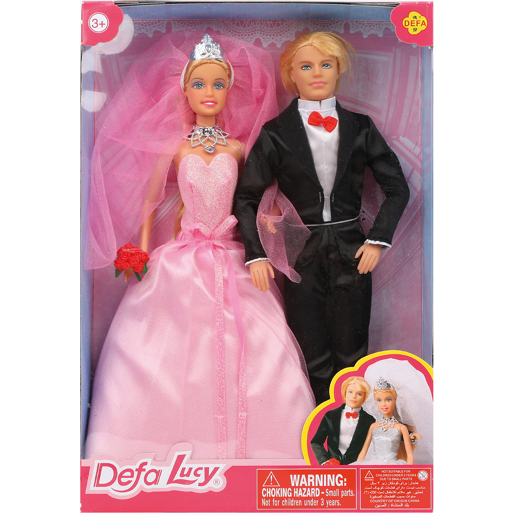 Игровой набор кукол Defa "Свадьба" Defa Lucy 16742593