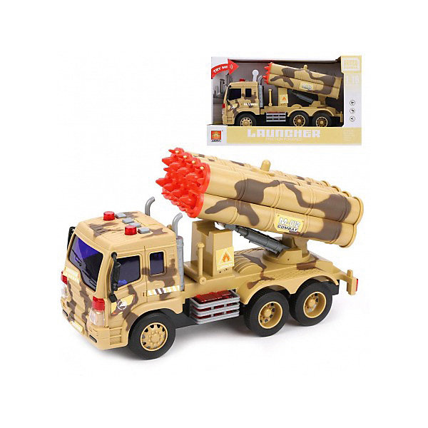 

Машинка инерционная Наша Игрушка "Военная", свет, звук, 1:16, Разноцветный, Машинка инерционная Наша Игрушка "Военная", свет, звук, 1:16