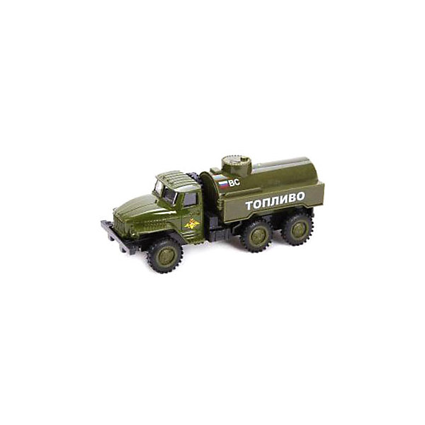 Машина инерц., Военный бензовоз, Разноцветный, Машина инерц., Военный бензовоз