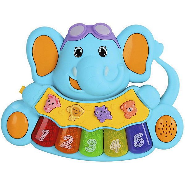 

Обучающее пианино Smart Baby "Слоненок, Бирюзовый, Обучающее пианино Smart Baby "Слоненок"