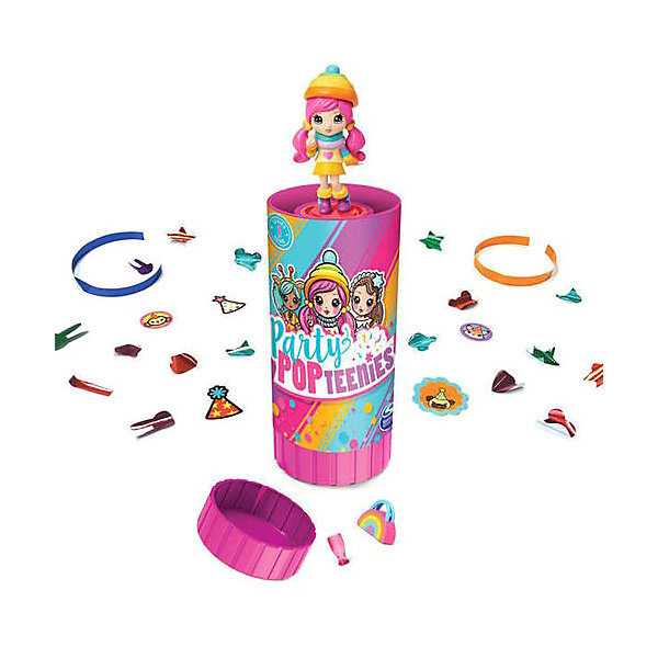 

Игровой набор Spin Master Party Popteenies Хлопушка с сюрпризом