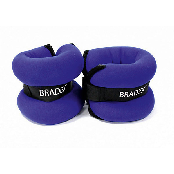 

Утяжелители Bradex Геракл Плюс, 1 кг пара, Schwarz/blau, Утяжелители Bradex Геракл Плюс, 1 кг пара