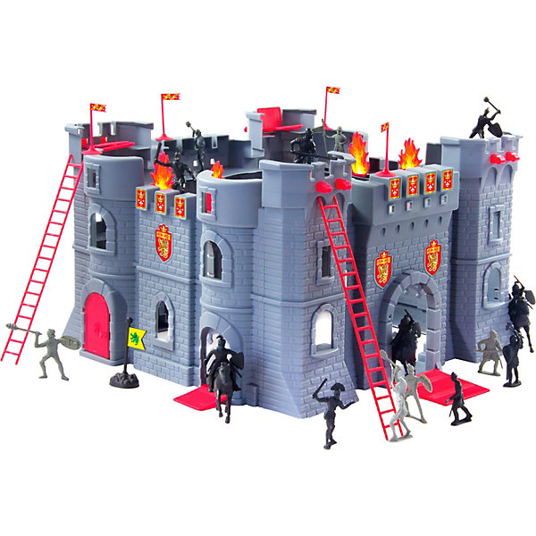

Игровой набор Mochtoys Королевский замок, Grau/rot, Игровой набор Mochtoys Королевский замок