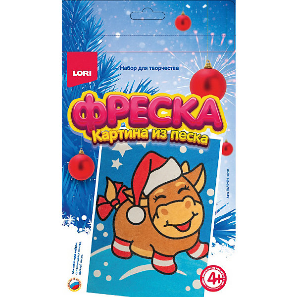 

Картина из песка Lori "Фреска" Бычок