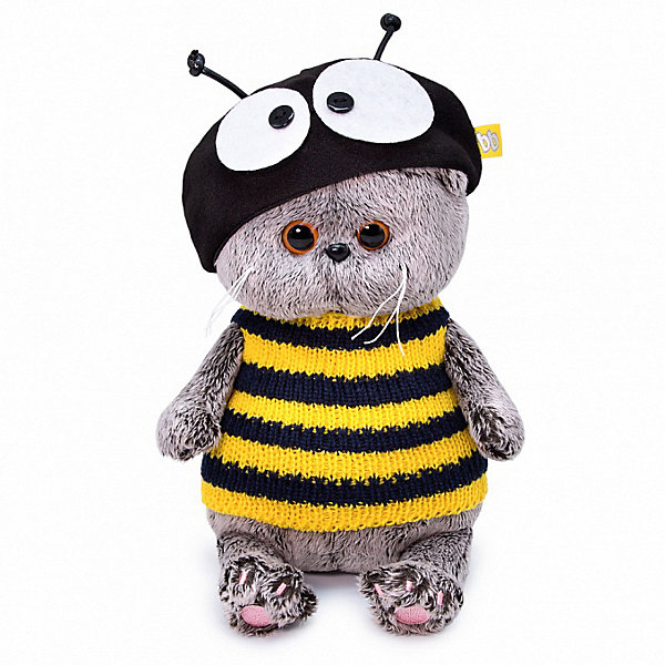 

Мягкая игрушка Budi Basa Кот Басик Baby в костюме пчелка, 20 см, Blau/braun, Мягкая игрушка Budi Basa Кот Басик Baby в костюме пчелка, 20 см