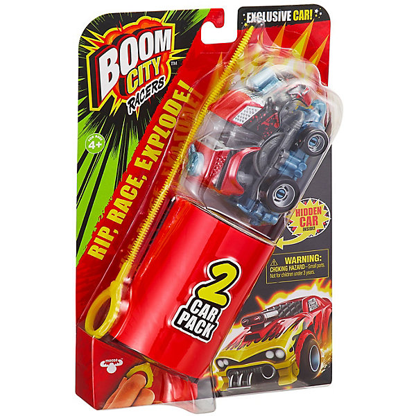 Машинка Boom City Racers Boom Yah, 2 шт Moose 16816830