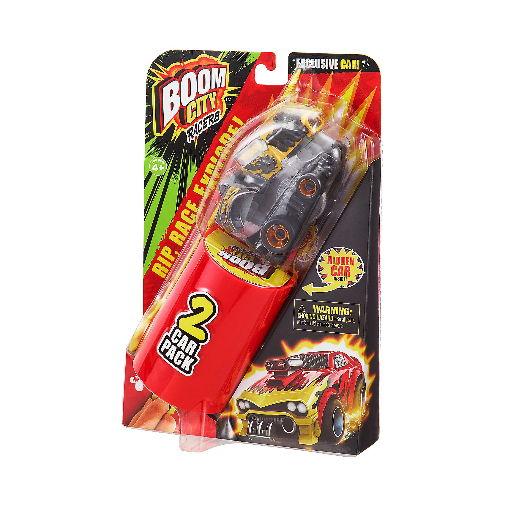 Машинка Boom City Racers Roast'd, 2 шт Moose 16816832