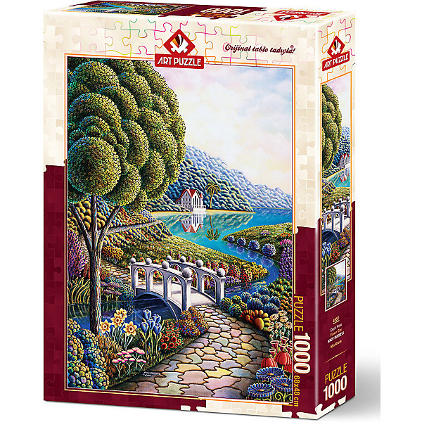 

Пазл Art Puzzle Цветочный залив, 1000 деталей