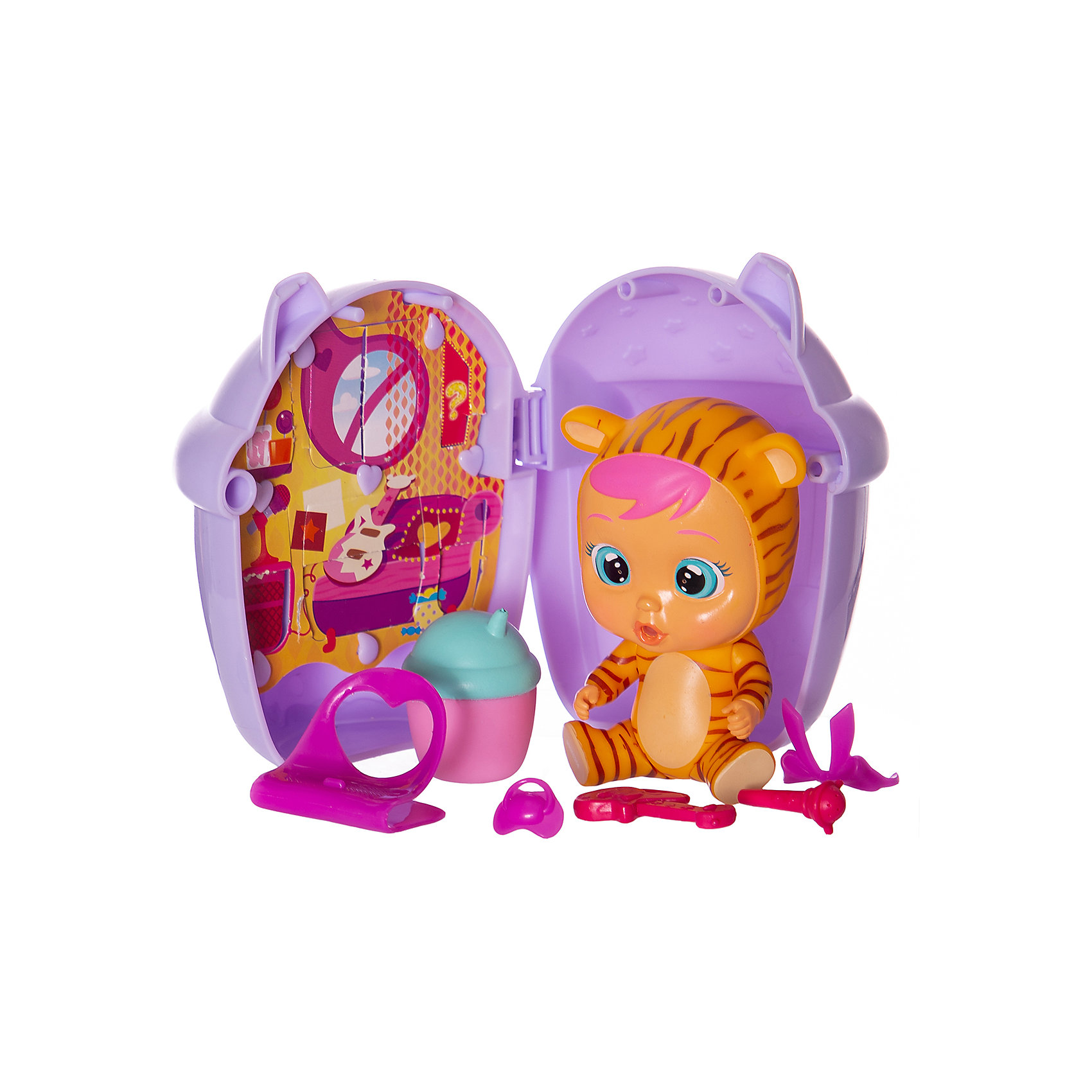 фото Плачущий младенец imc toys crybabies с домиком и аксессуарами